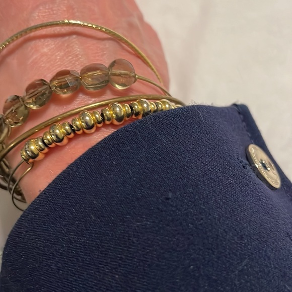 Alex and ani gold beaded set - Picture 2 of 3